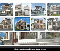 Model Rumah Lantai 2 Bagian Depan